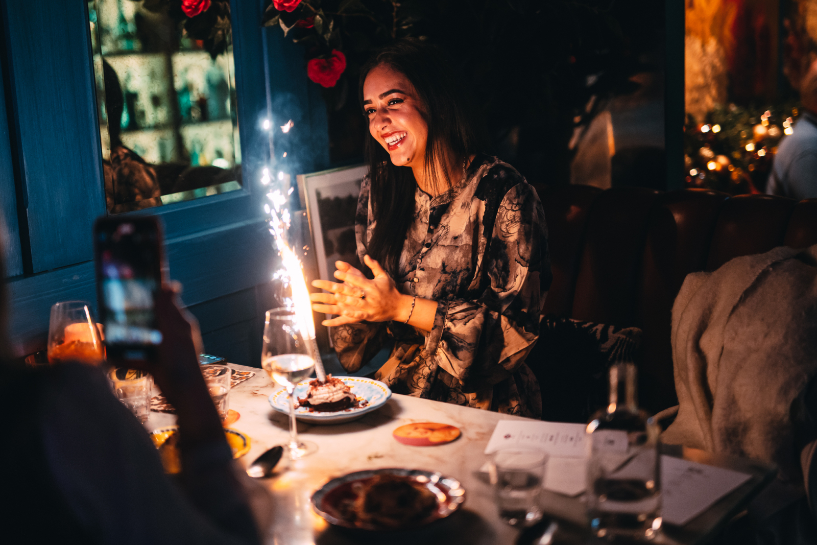 people dining